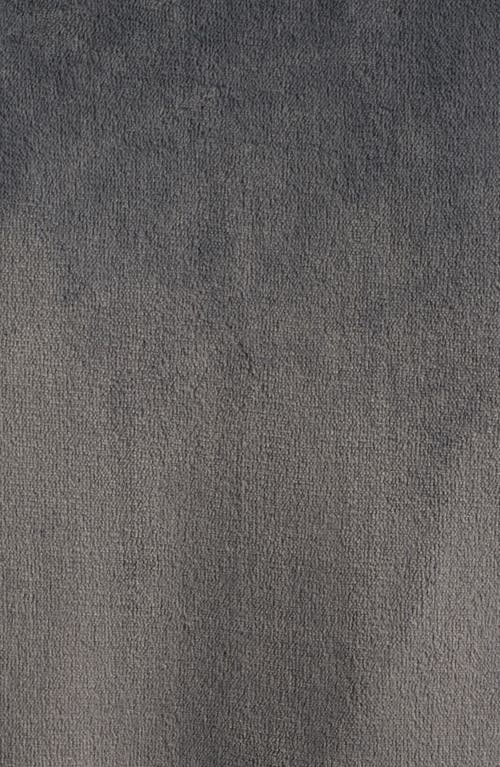 Nordstrom Fleece Hooded Robe In Gray