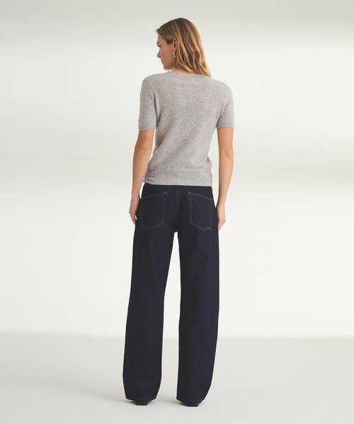 Naadam Lightweight Cashmere Short Sleeve Sweater