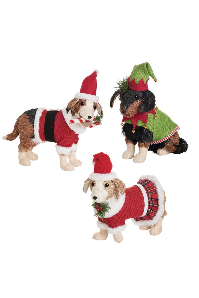 Holiday Costume Dog A/3, Main, color, Red