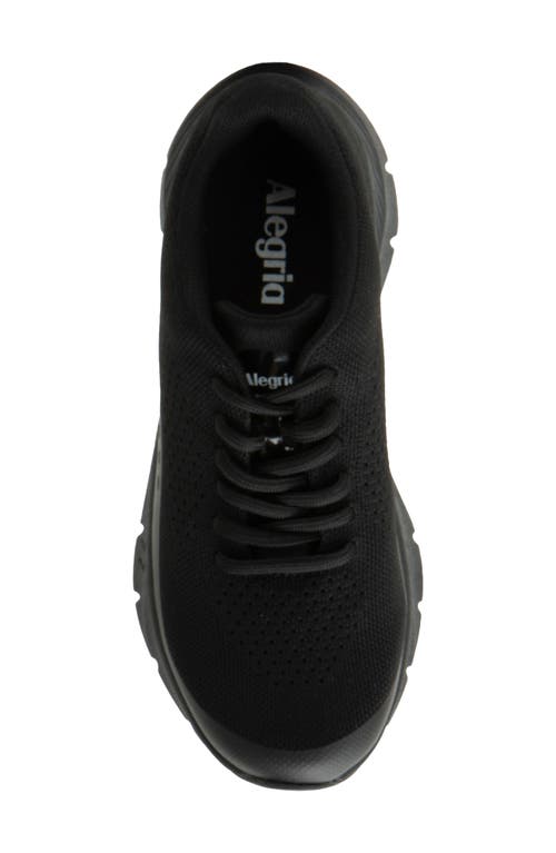 Alegria By Pg Lite Revl Knit Sneaker In Black