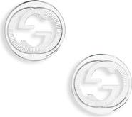 Gucci Interlocking G Stud Earrings