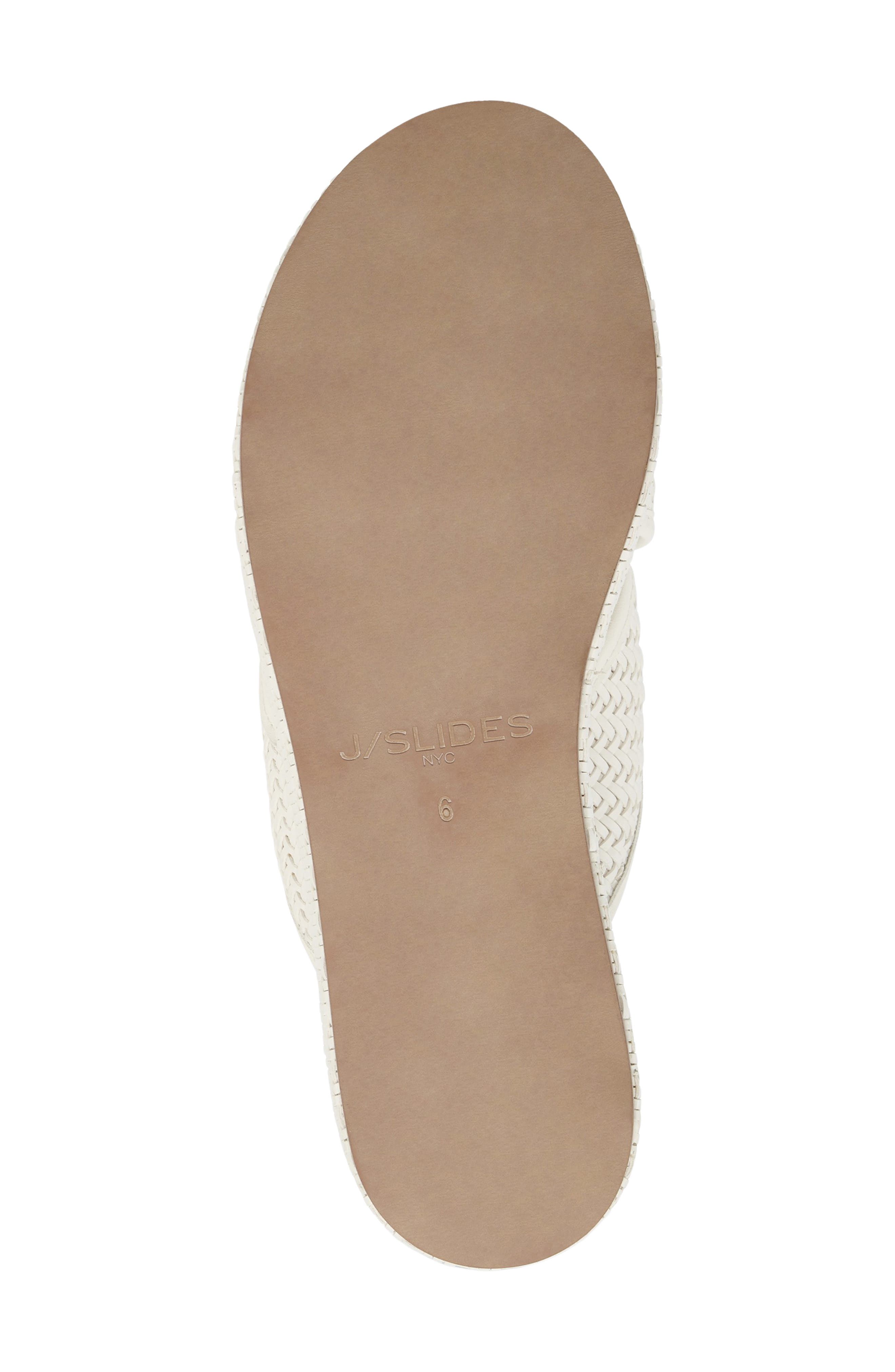 JSlides Crisscross Platform Wedge Sandal, Alternate, color, 