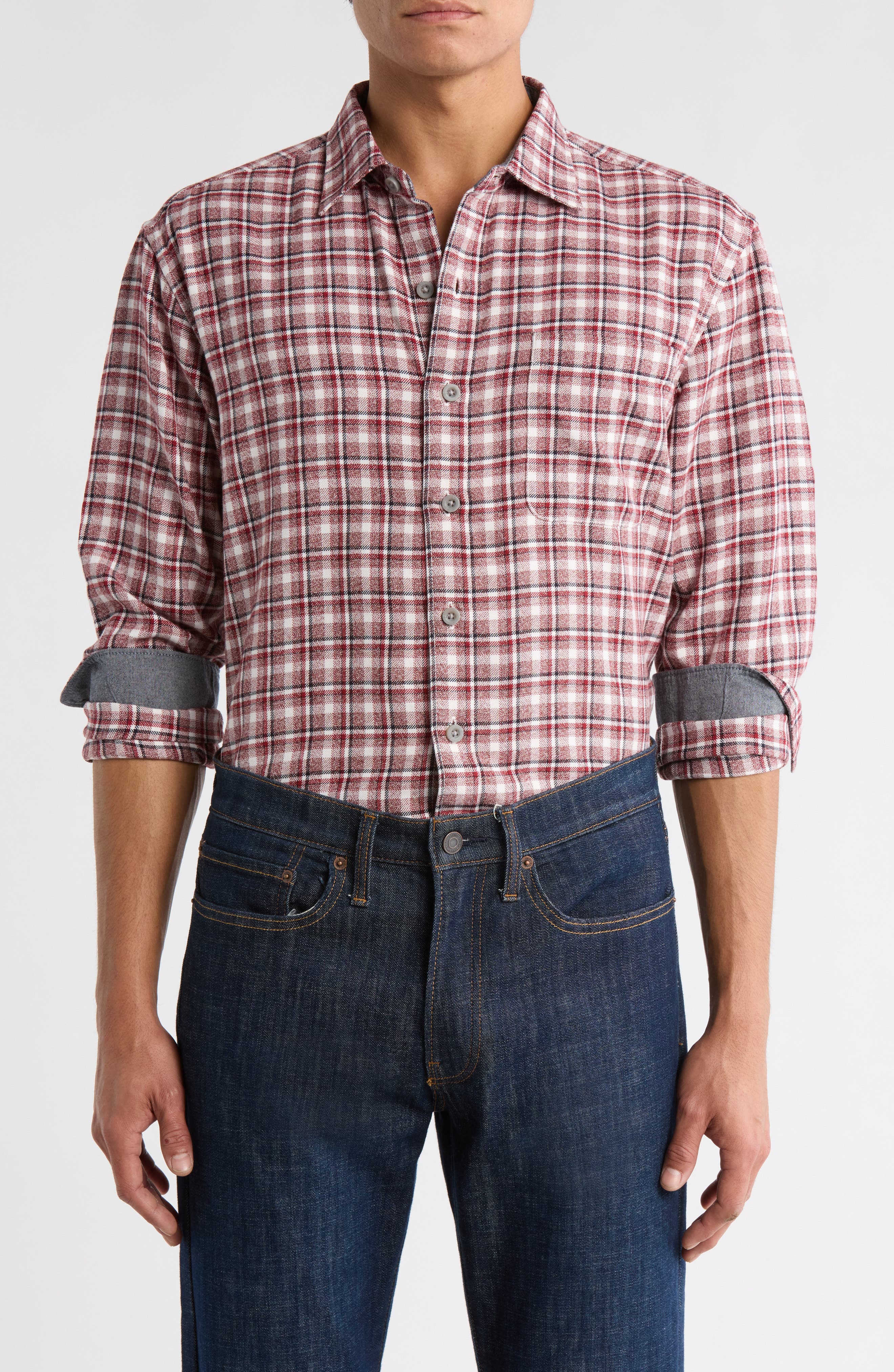 Pineview Plaid Twill Button-Up Shirt - image 3