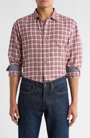 Tommy Bahama Pineview Plaid Twill Button-Up Shirt