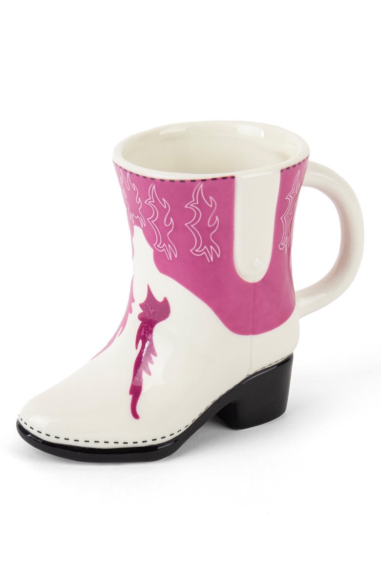 GIFT REPUBLIC Cowboy Boot Mug, Main, color, 