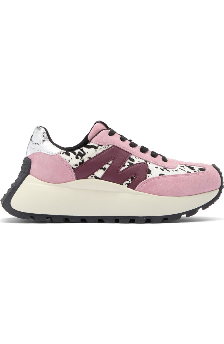 Steve Madden Supercampo Platform Sneaker, Alternate, color, Pink Multi