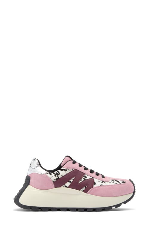 Steve Madden Supercampo Platform Sneaker In Pink Multi