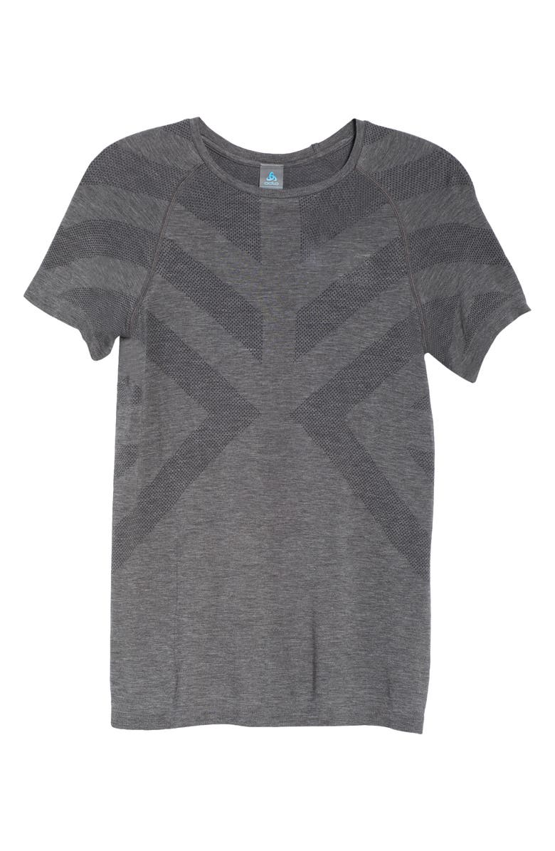 Odlo Women's Natural + Kinship Light Base Layer T-Shirt, Alternate, color, 