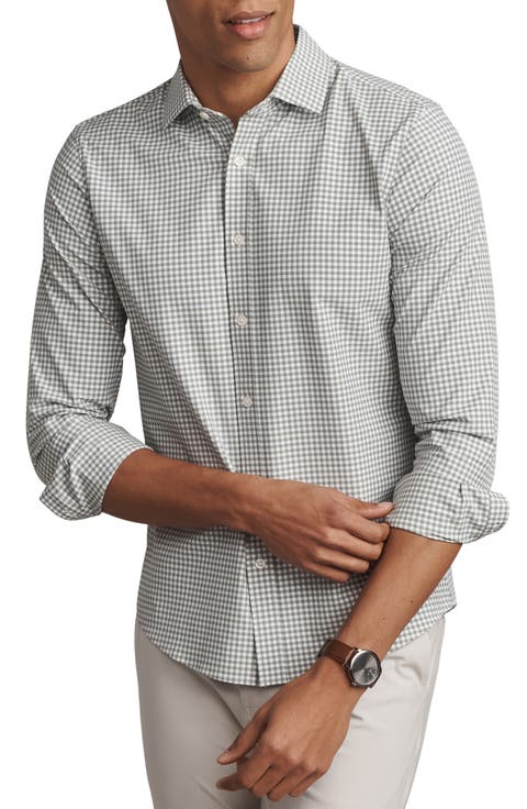 State of Mind Check Slim Fit Button-Up Shirt