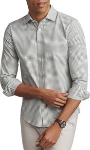 Rhone State of Mind Check Slim Fit Button-Up Shirt