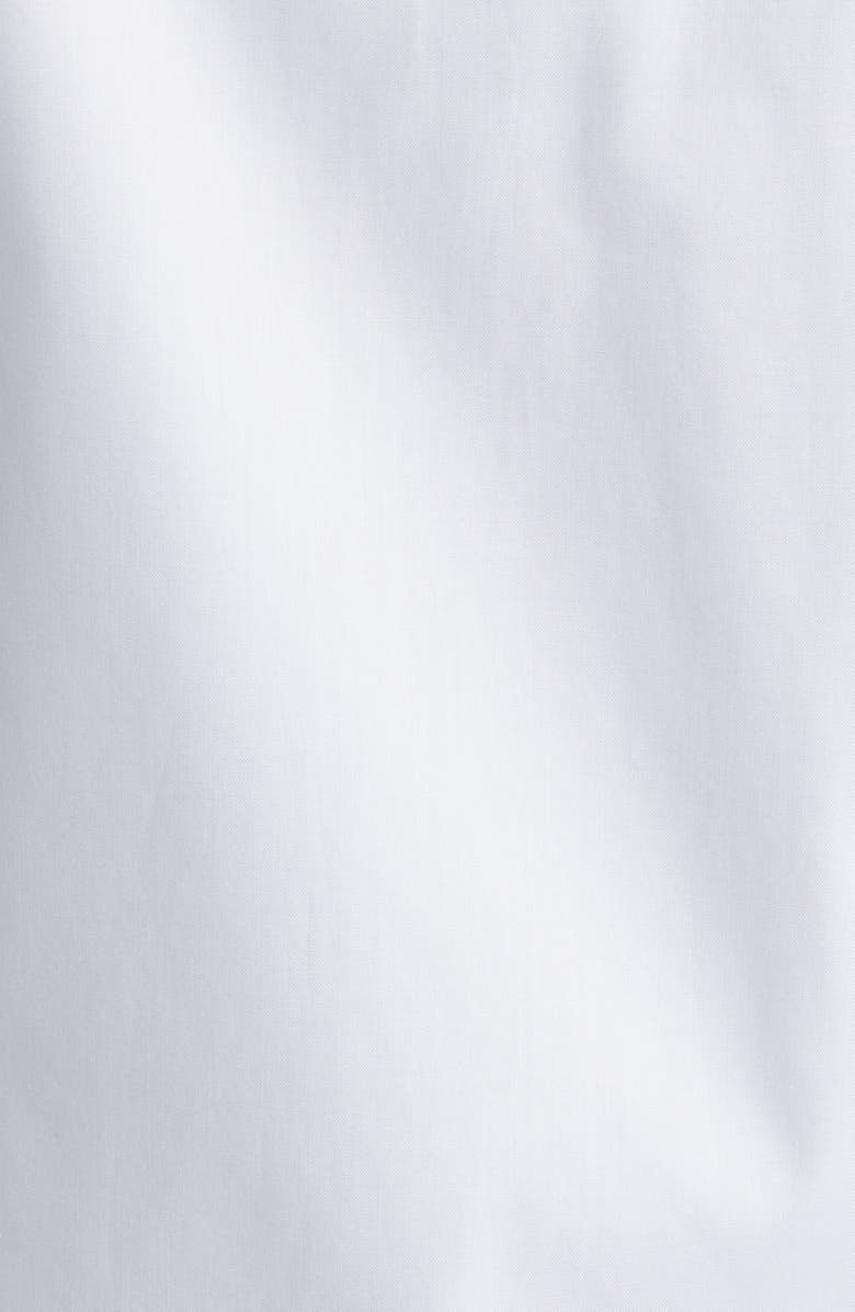 BOSS Hank Slim Fit Easy Iron Tuxedo Shirt, Alternate, color, White