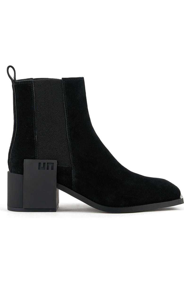 United Nude Jimmy Mens Chelsea Boot, Main, color, Black Iii