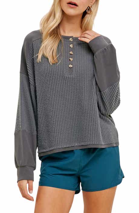 Thermal Henley Pullover