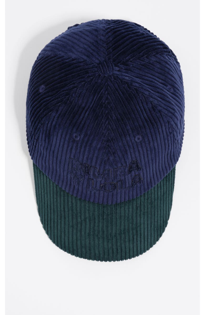 Bimba y Lola Two-tone corduroy cap, Alternate, color, 