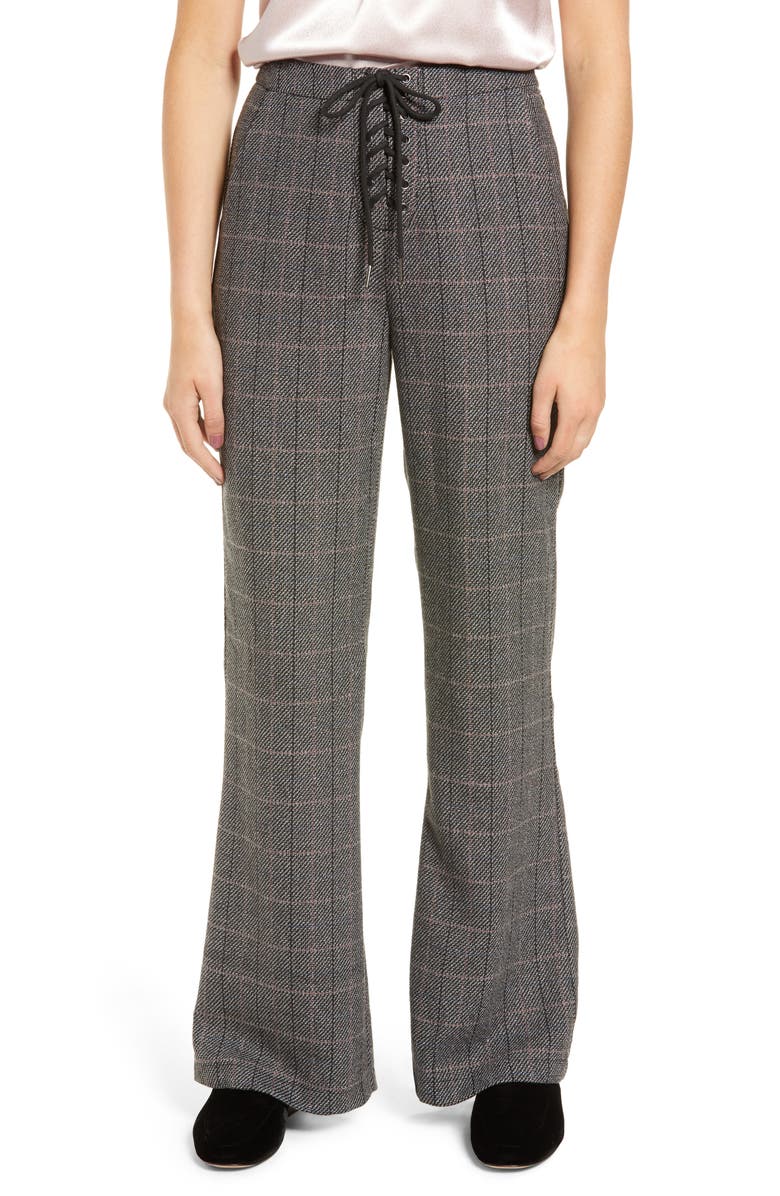 Heartloom Lyra Plaid Stretch Pants, Main, color,