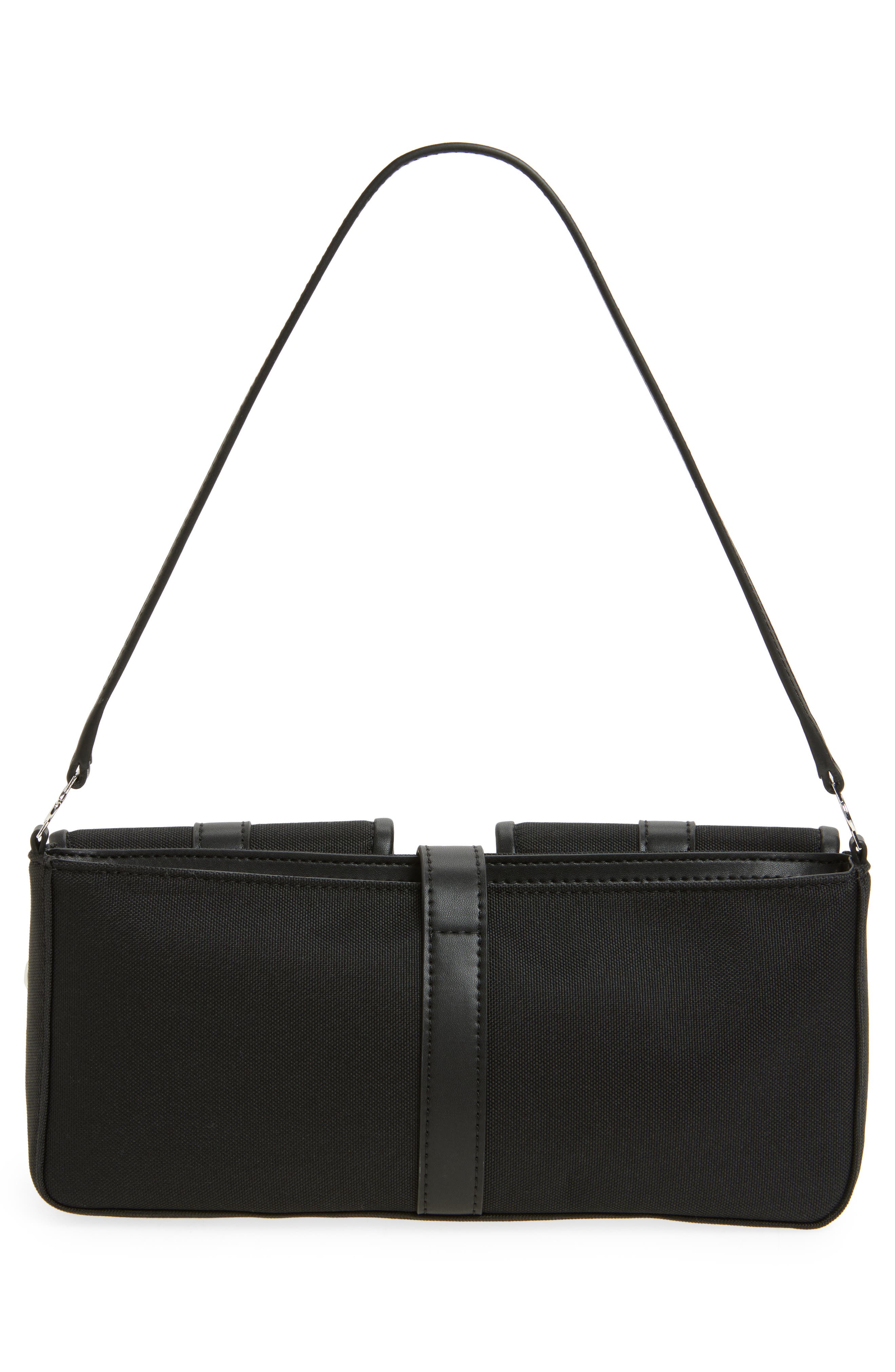 Coperni Cargo Baguette Bag, Alternate, color, Black