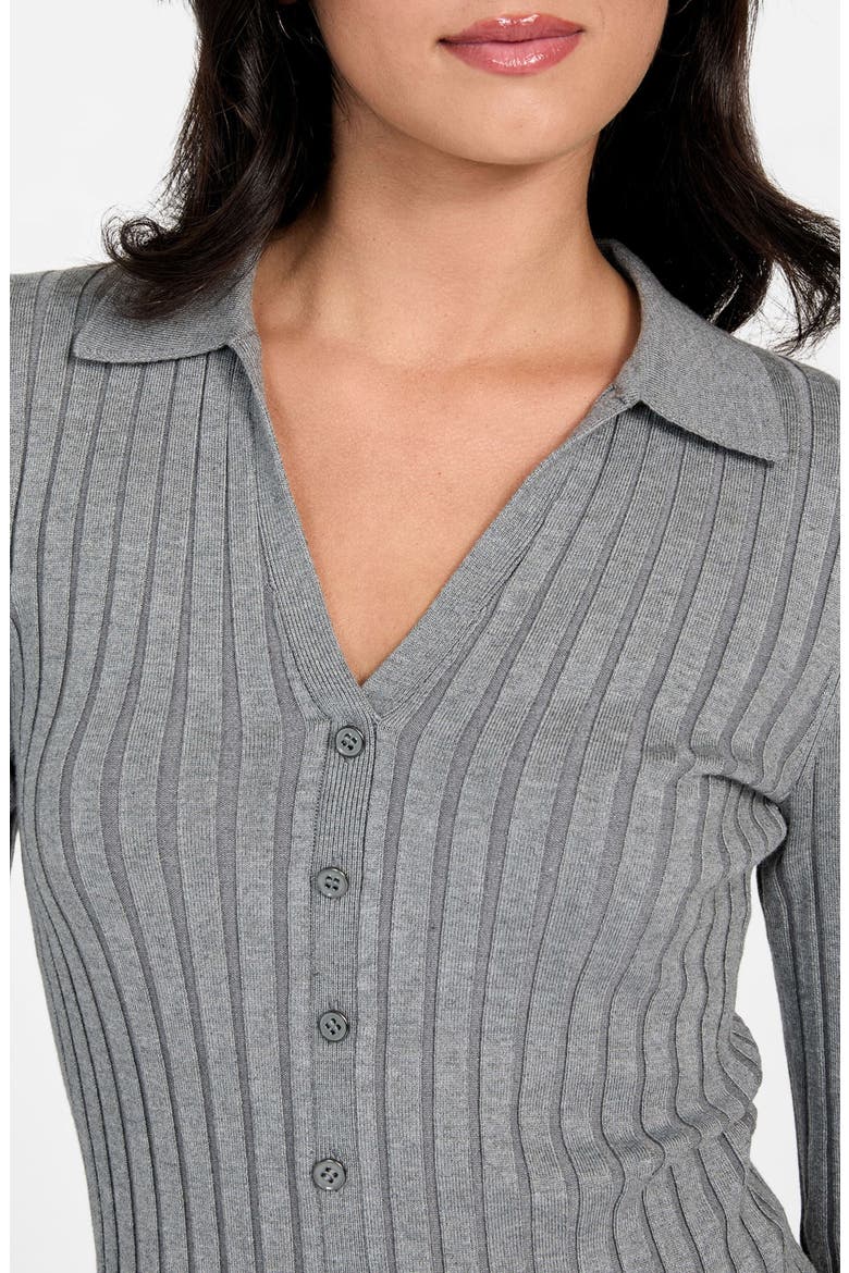 Miranda Rib Cardigan, Alternate, color, OXFORD GREY