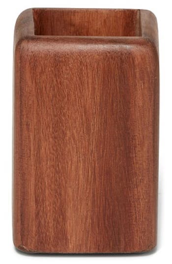 Roselli Trading Company Nature's Home Pencil Cup In Wood