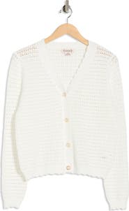 Nanette Lepore Open Stitch Cardigan