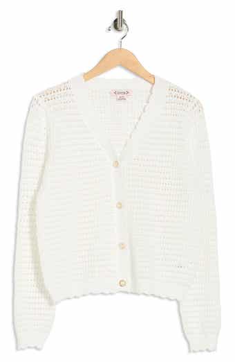 Nanette Lepore Open Stitch Cardigan