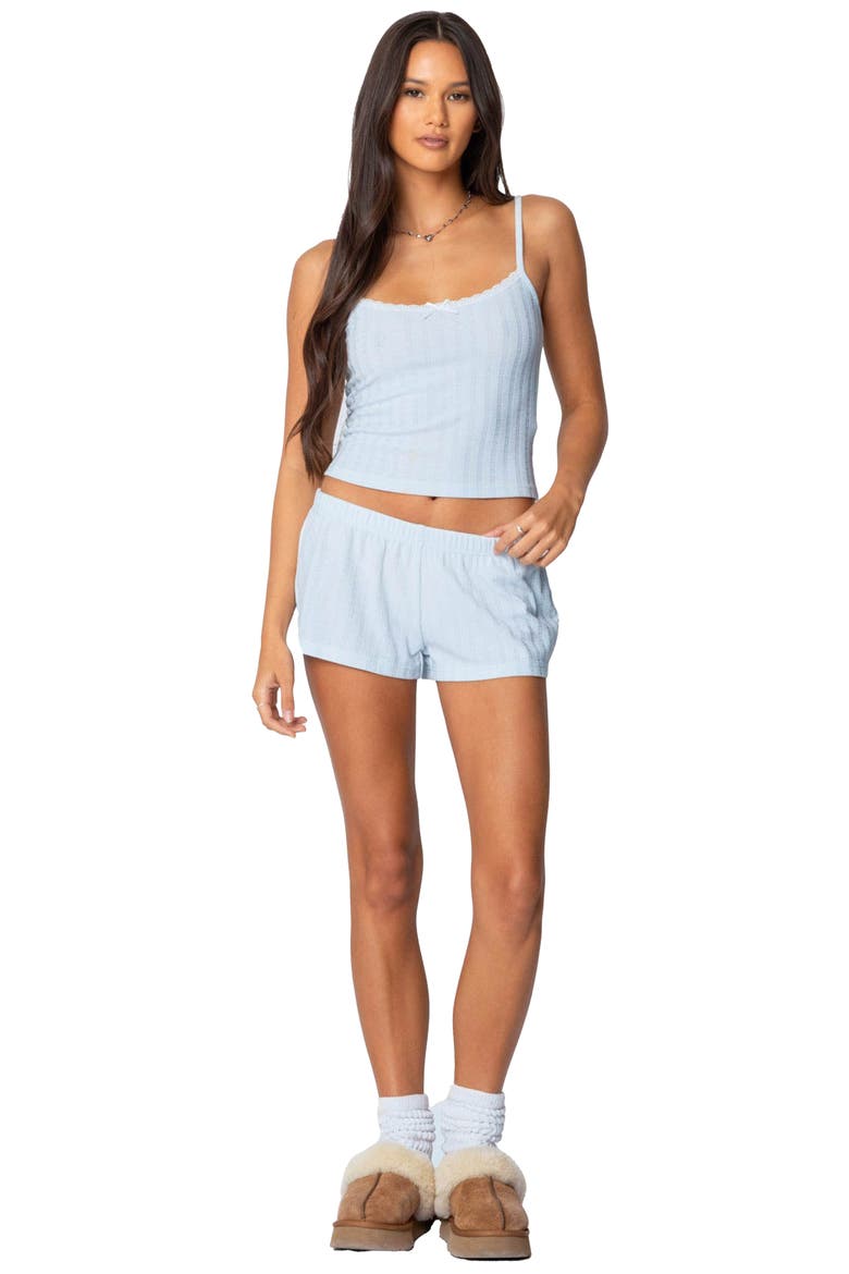 Irene Low Rise Microshorts, Alternate, color, LIGHT-BLUE