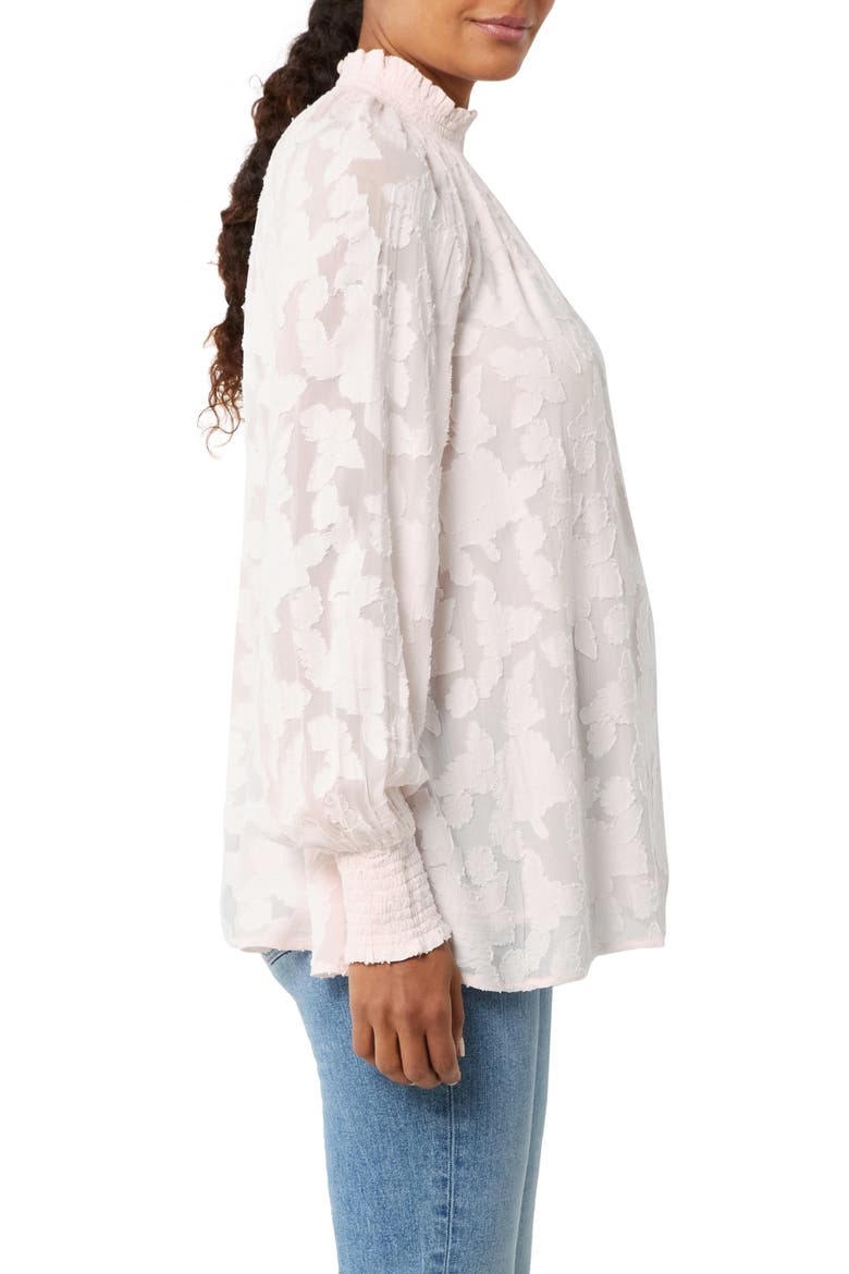Appliqué Maternity Blouse, Alternate, color, CRYSTAL PINK