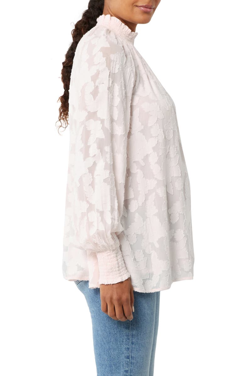 A PEA IN THE POD Appliqué Maternity Blouse, Alternate, color,