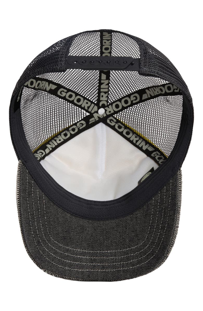 Goorin Bros. King Disruption Trucker Hat, Alternate, color, Oil