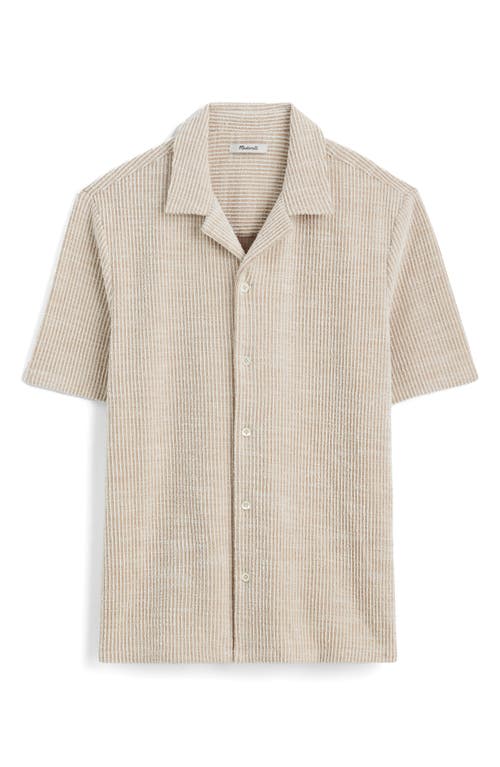 Madewell Textured Stripe Camp-collar Shirt