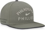 Nike Men's Nike Olive Philadelphia Phillies Pro Dri-FIT Snapback Hat