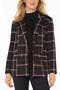 selected Black/ Red Tattersall Plaid