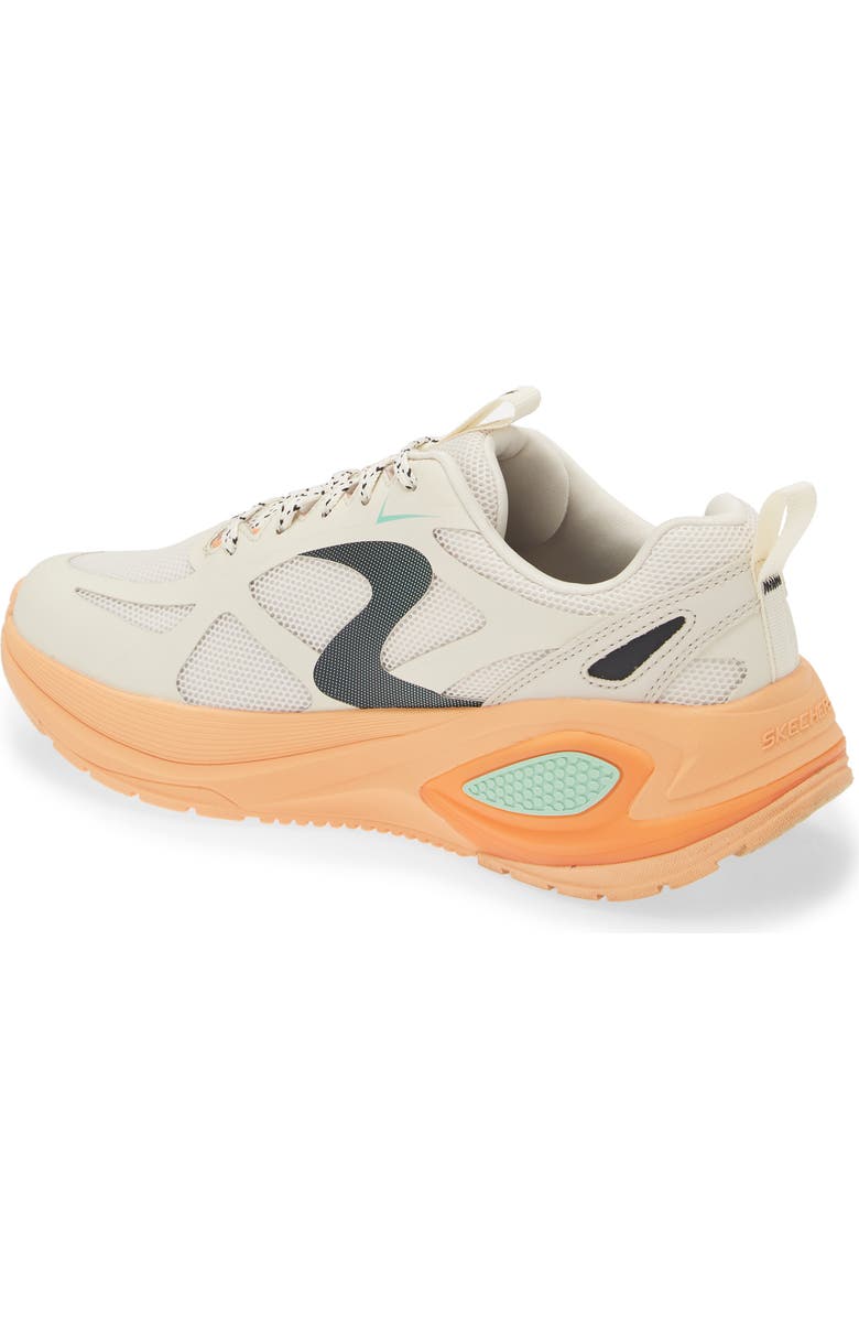 SKECHERS Octus Sneaker, Alternate, color, Ivory/ Orange