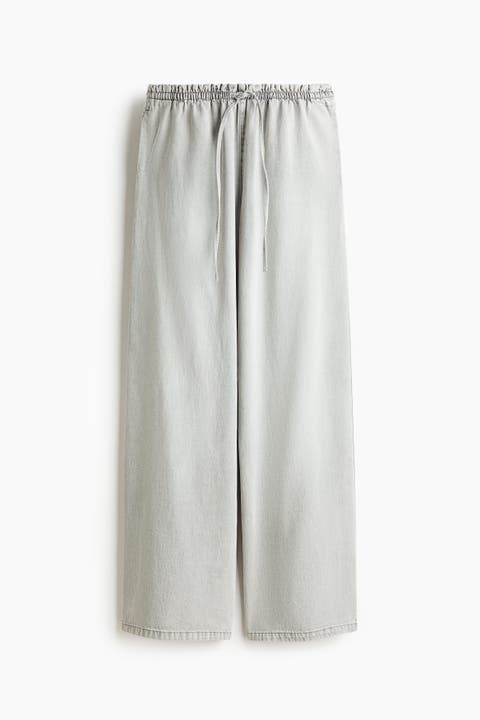 Denim Pull-on Trousers