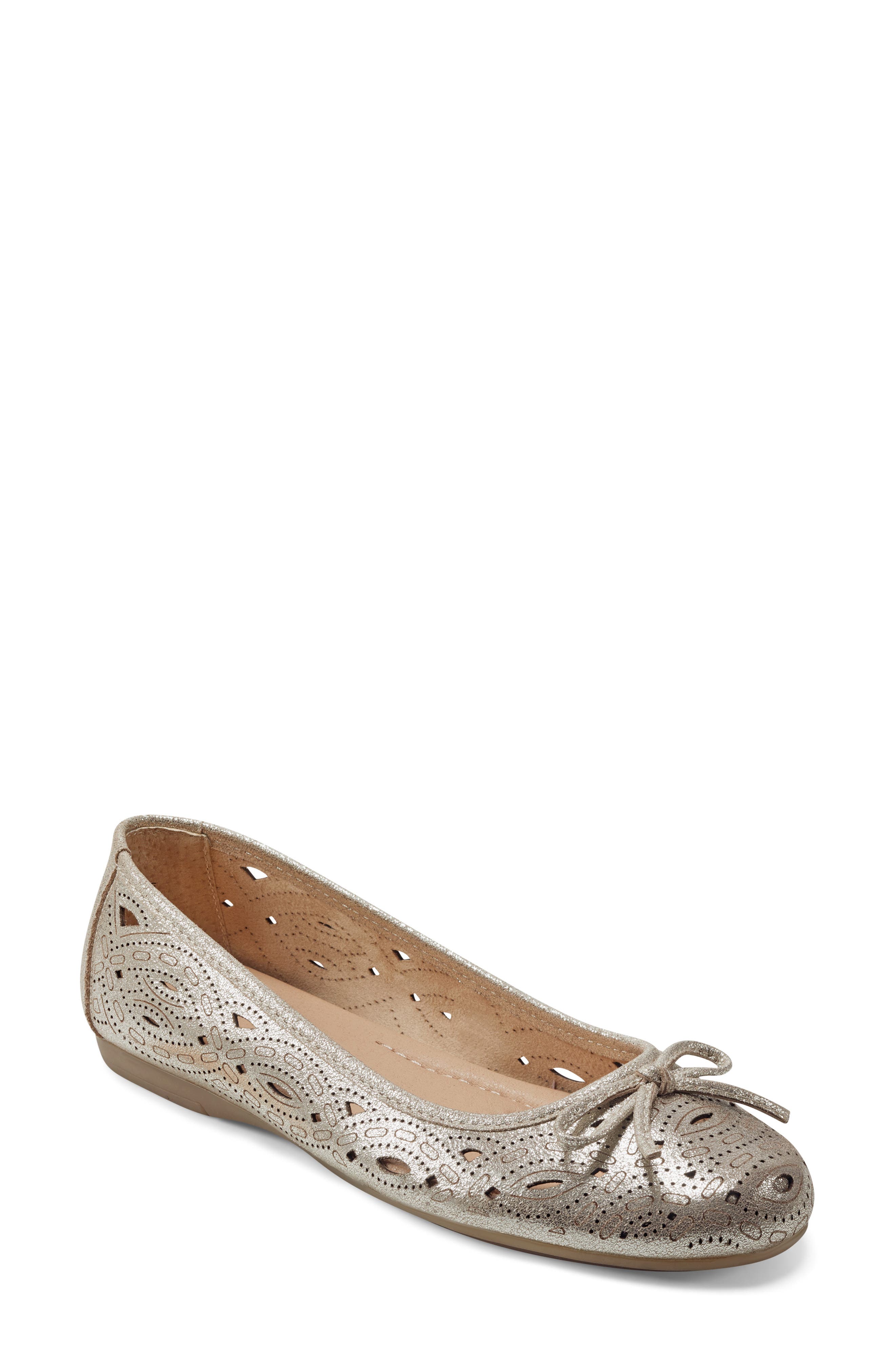 Earth® Josie Cutout Ballet Flat (Women) | Nordstromrack
