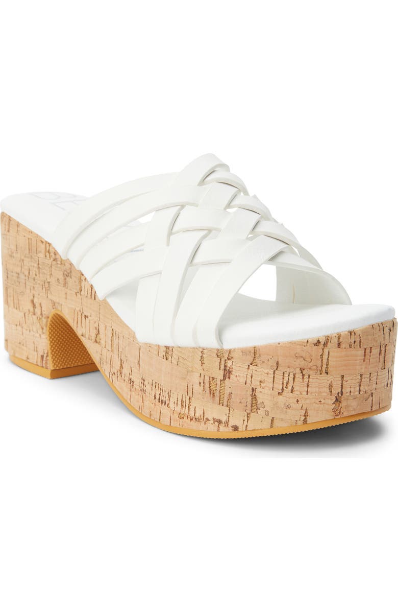 BEACH BY MATISSE Daydream Platform Sandal, Main, color,