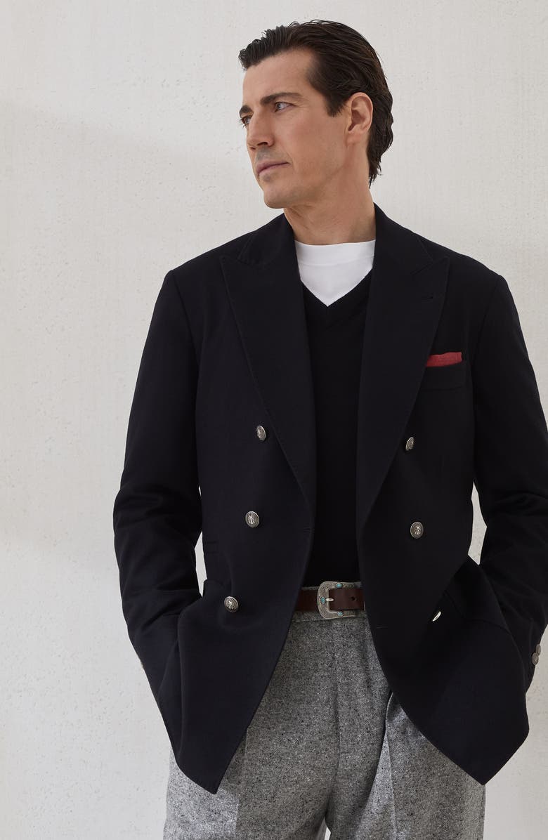 Brunello Cucinelli Cashmere sweater, Alternate, color, Black