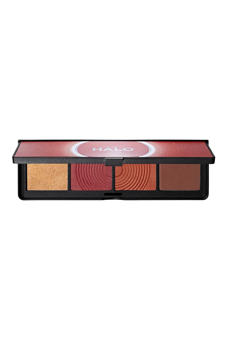 Halo Sculpt + Glow Face Palette with Vitamin E, Main, color, BERRY