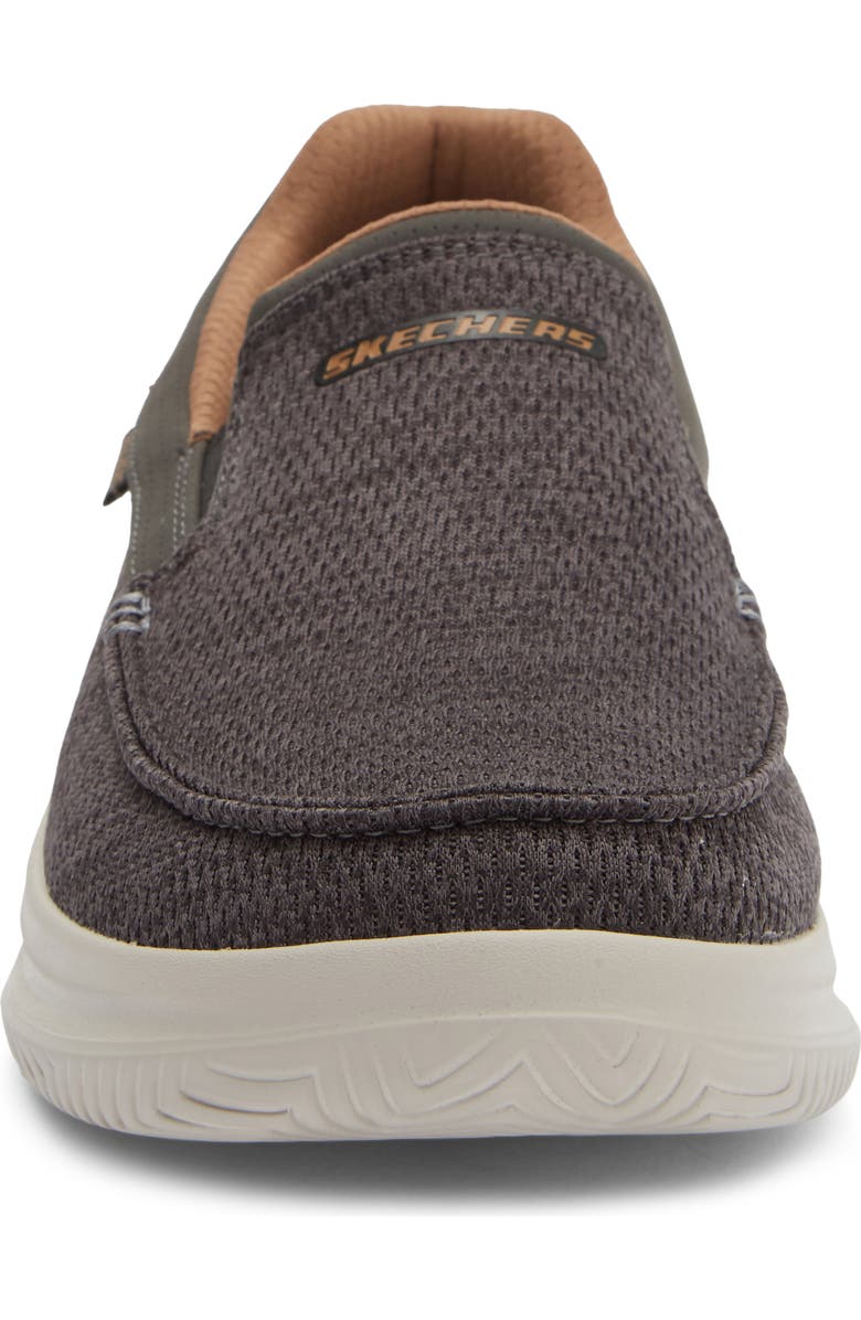 SKECHERS Hasting Fielden Slip-On Sneaker, Alternate, color, Grey/ Black