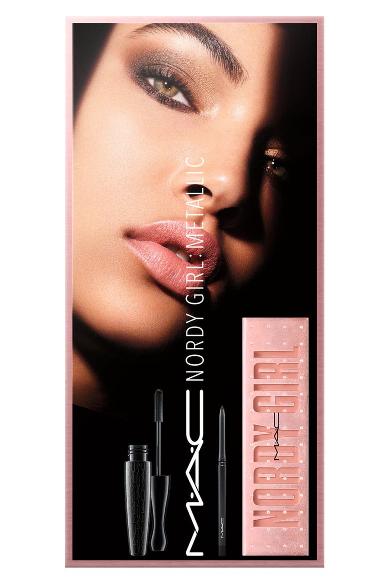 MAC Nordy Girl Metallic Face & Eye Set (Nordstrom Exclusive), Alternate, color, NO COLOR