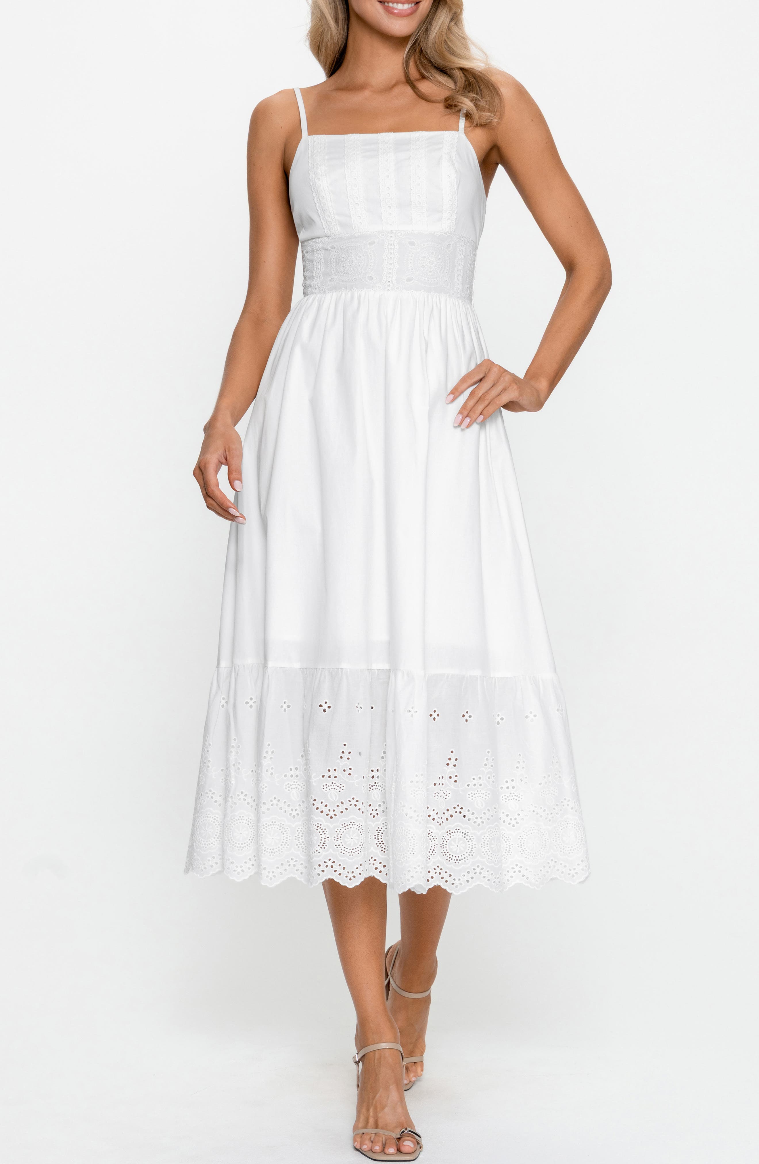 selected WHITE