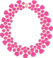 EYE CANDY LOS ANGELES Cindy Pink Collar Necklace