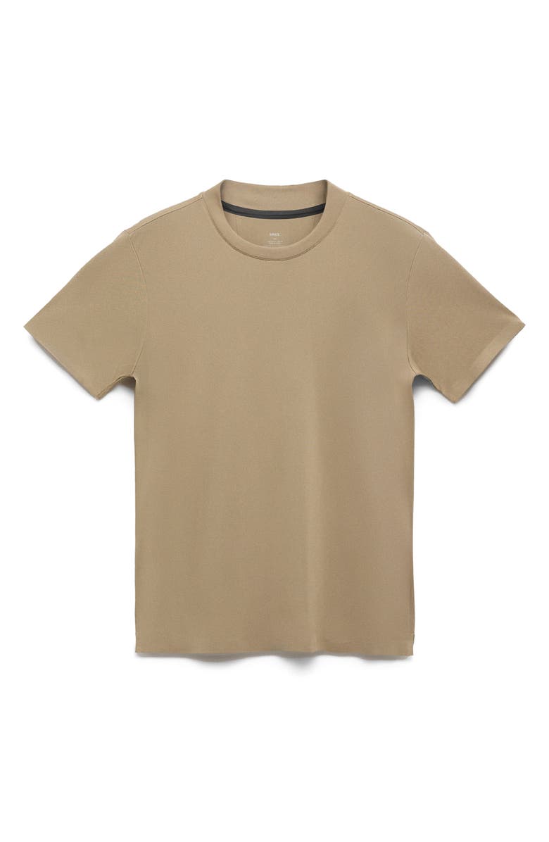 MANGO CoolMax<sup>®</sup> Slim Fit T-Shirt, Alternate, color, Khaki