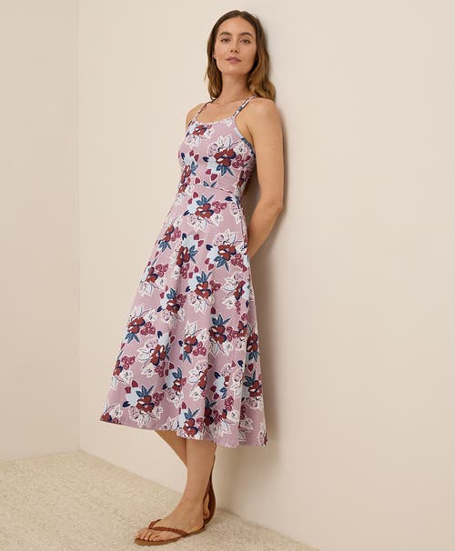 Pact Organic Cotton Fit & Flare Midi Dress