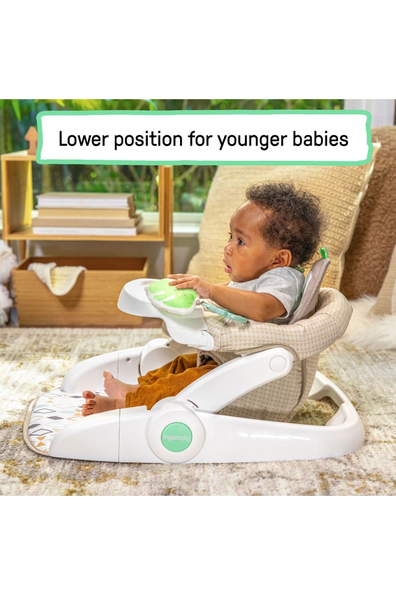 Prop Spot Learn-to-Sit Floor Seat, Alternate, color, Green