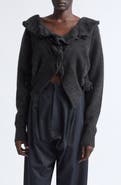 Pillings by Ryota Murakami Asymmetric Cashmere Cardigan
