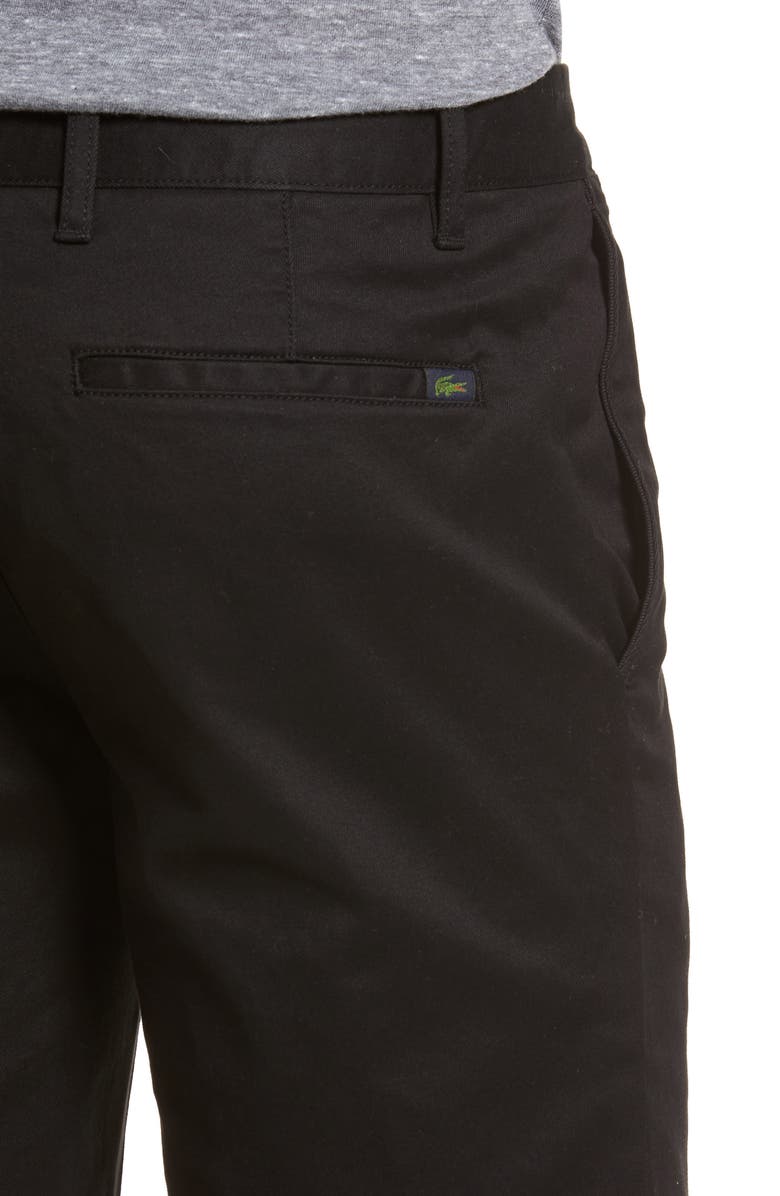 Lacoste Slim Fit Chino Shorts, Alternate, color, 