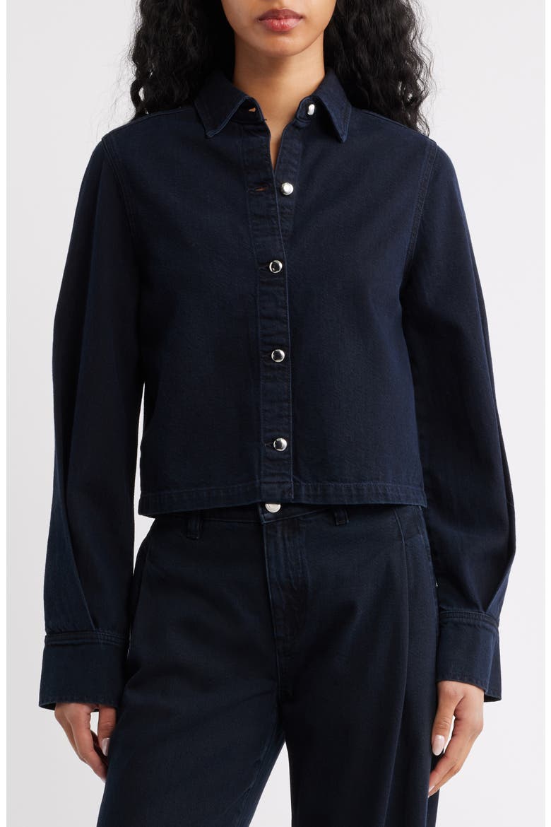 Montauk Long Sleeve Shirt, Alternate, color, NIGHTFALL AURA