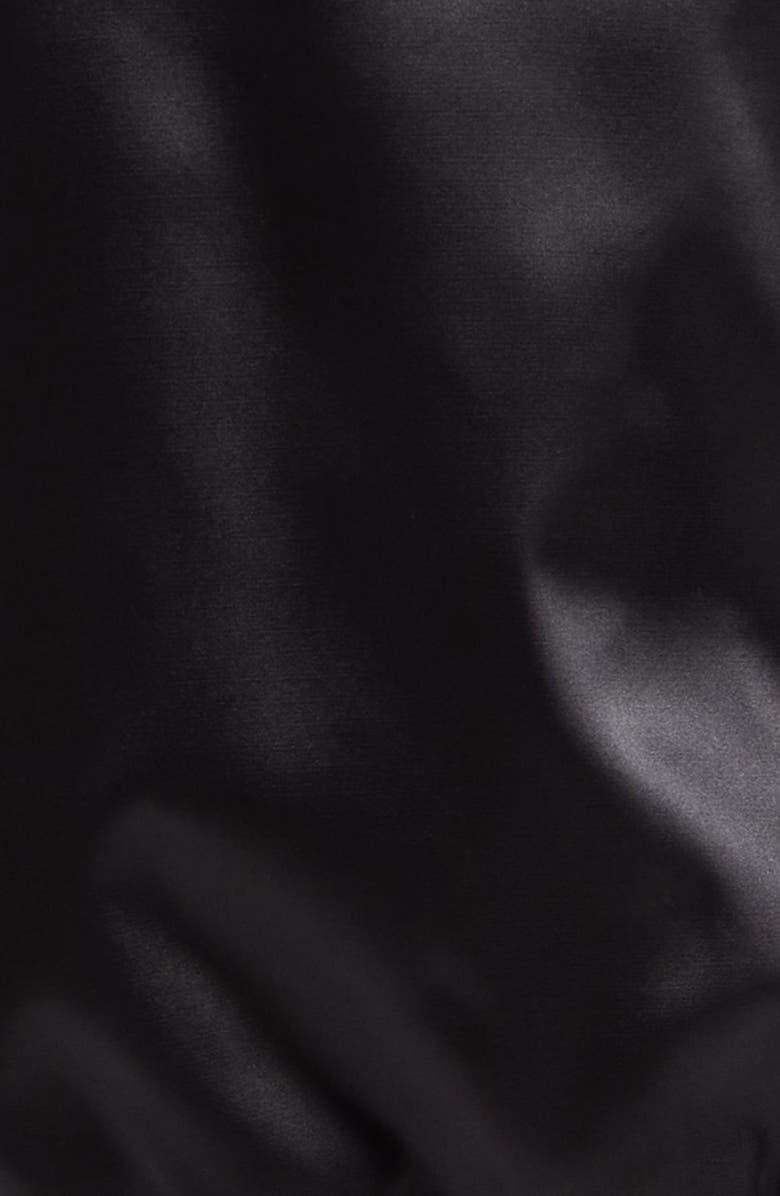 Balmain Reversible Satin Bomber Jacket, Alternate, color,