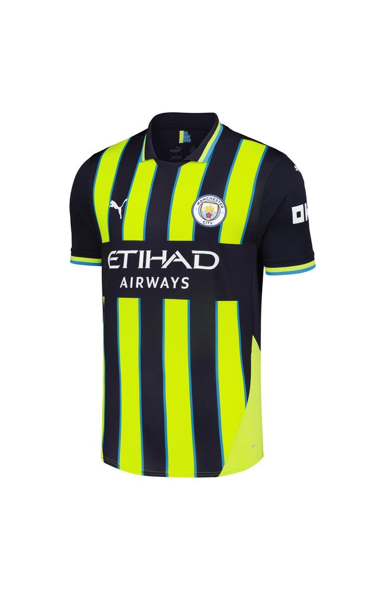 PUMA Men's Puma Kevin De Bruyne Navy Manchester City 2024/25 Away Replica Player Jersey, Alternate, color, 