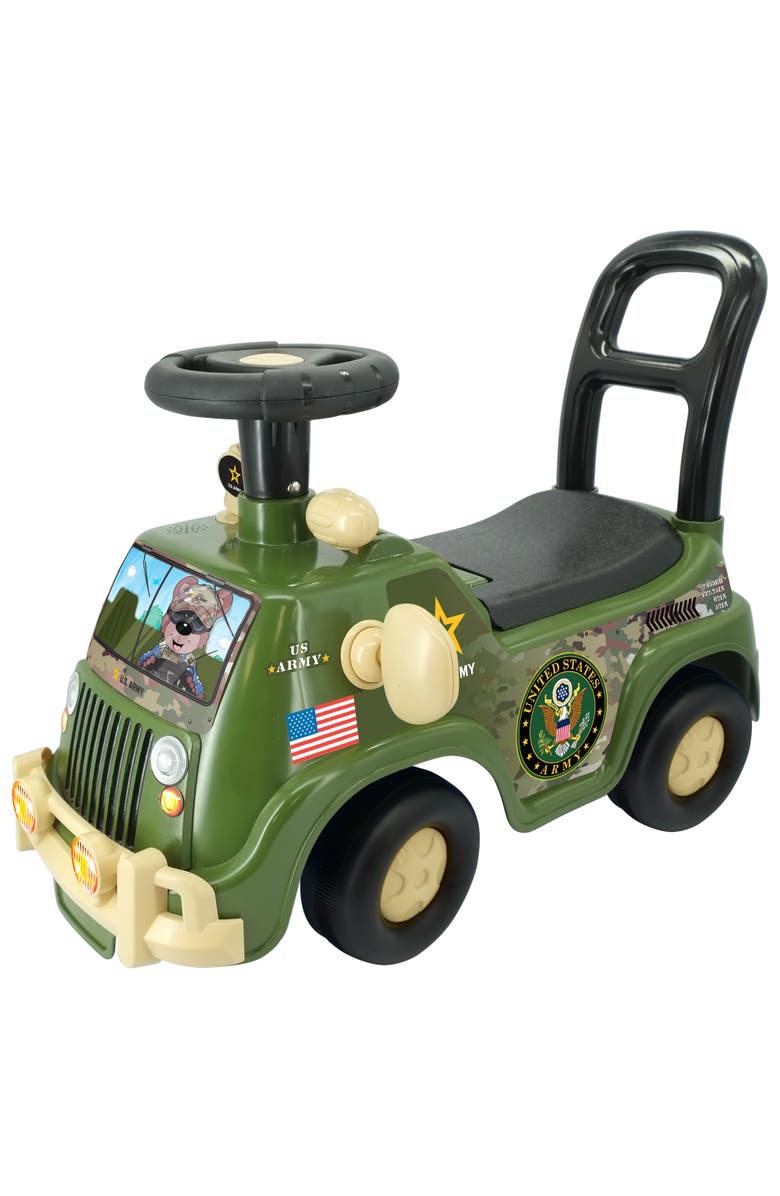 Kiddieland U.S. Army Rideon, Main, color, Multicolored